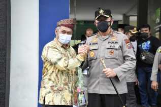 Ketua DPRD Hamdani Hadiri Vaksinasi Massal Anak Yang Digelar Polresta Pekanbaru 